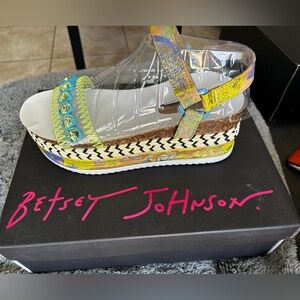 Betsy Johnson platform sandals